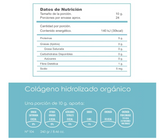 Colágeno Hidrolizado Natural, Sin sabor, Sin Endulzantes, 240g. NATSHOP