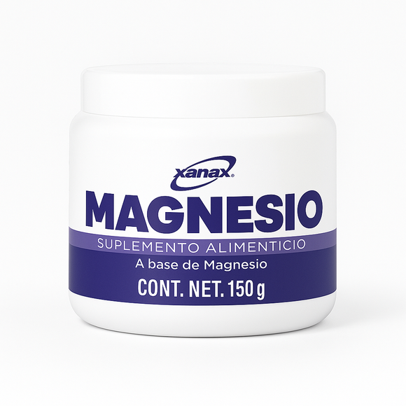Magnesio 150 g – Suplemento para relajación, sueño y estrés natural