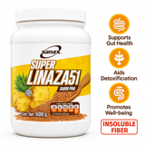 Super Linaza 51 – Fibra de Linaza con Hierbas Naturales (Sabor Piña)