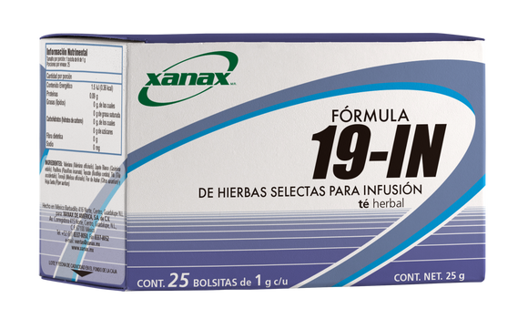 Insomnio 19-IN Té , Ayudará a Conciliar el Sueño y a Mejorar su Calidad.