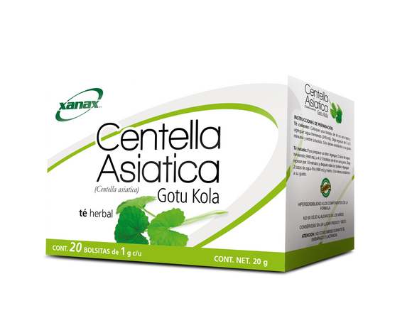 Varices y Celulitis Centella Asiática Bajar de Peso, Reduce la ansiedad por comer