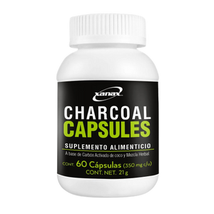 Purificación, Desintoxicación Natural Carbón Activado de Coco 100% PURO Charcoal Capsules