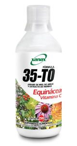 Gripa, Tos, Catarro 35-TO Sistema Inmunológico, Protector Antioxidante, Antisépticos y Anestésicos naturales