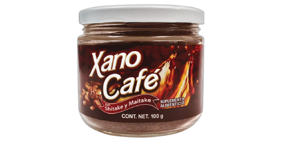 Xano Café con Hongos Shitake y Maitake, Excelente sustituto del Café Convencional, Fortalece el Sistema Inmunológico, Provee Mayor Energía y Vigor